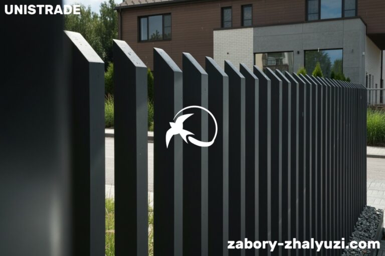 Алюминиевый забор-ограждение фото